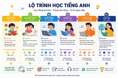 Xây dựng lộ trình học tiếng Anh cho bé từ mầm non đến tiểu học