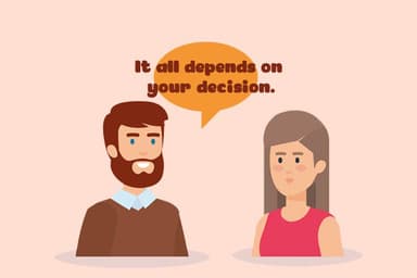 Cách dùng cấu trúc Depend on trong tiếng Anh