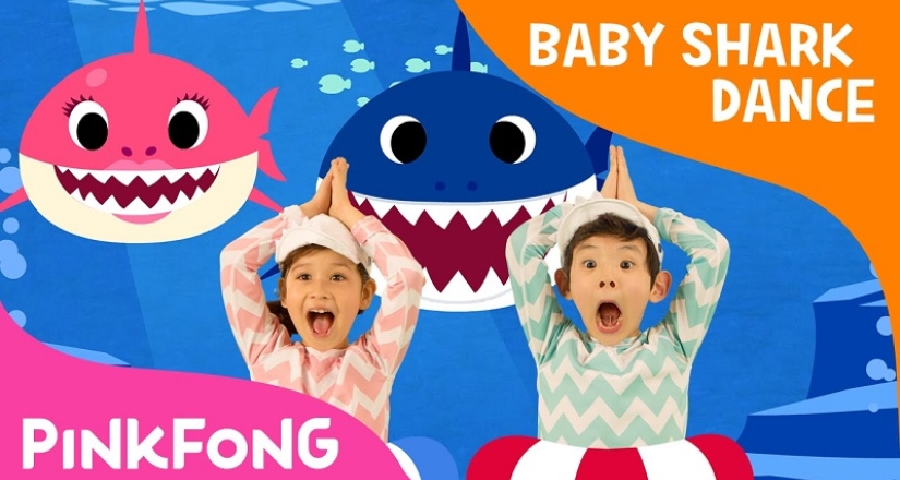 Bài hát Baby Shark nổi tiếng với trẻ em ngày nay