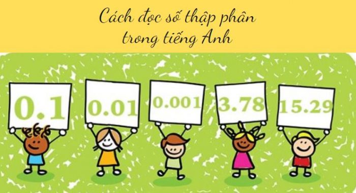 cách đọc số thập phân trong tiếng Anh