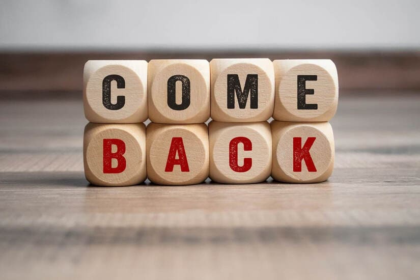 Nghĩa của từ “come back” 