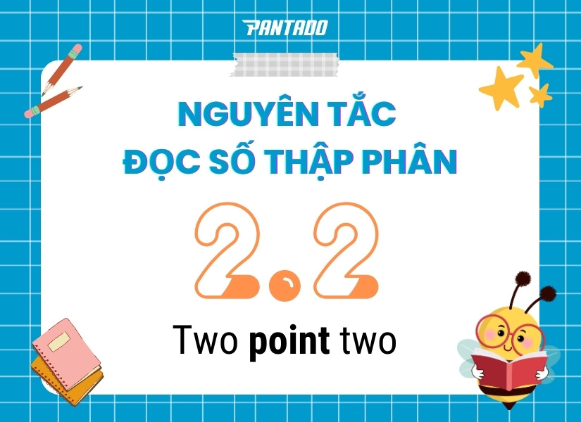 Nguyên tắc đọc số thập phân trong tiếng Anh