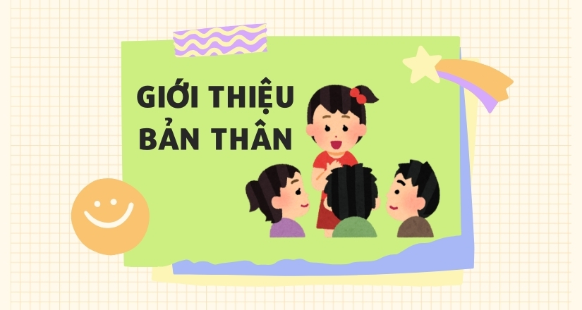 Mẫu câu giao tiếp tiếng Anh giới thiệu bản thân cho trẻ em