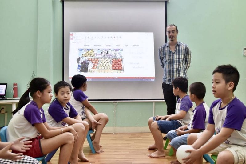 Trung tâm học tiếng anh cho bé tại Hồ Chí Minh