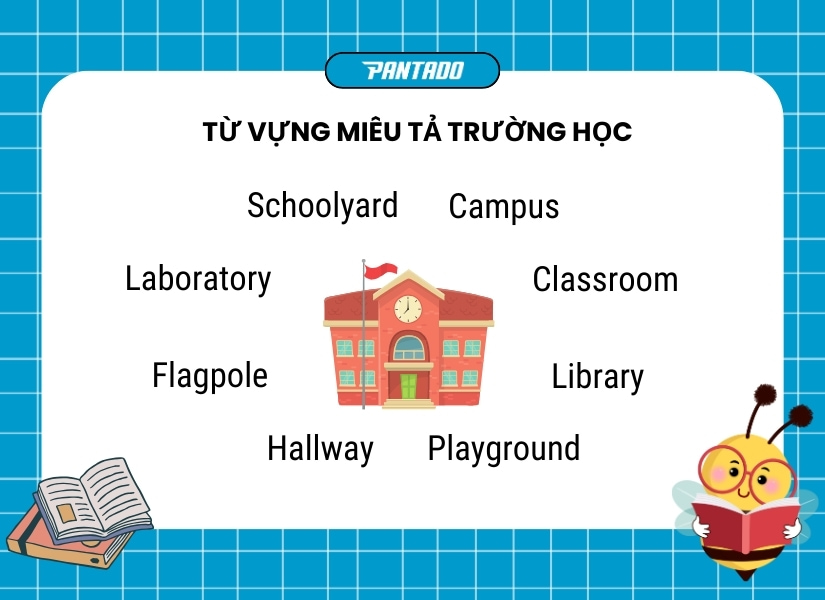 Một số từ vựng tiếng Anh chủ đề trường học