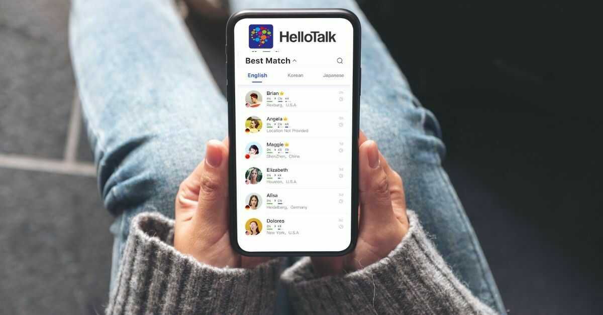 HelloTalk ứng dụng nói chuyện với người nước ngoài