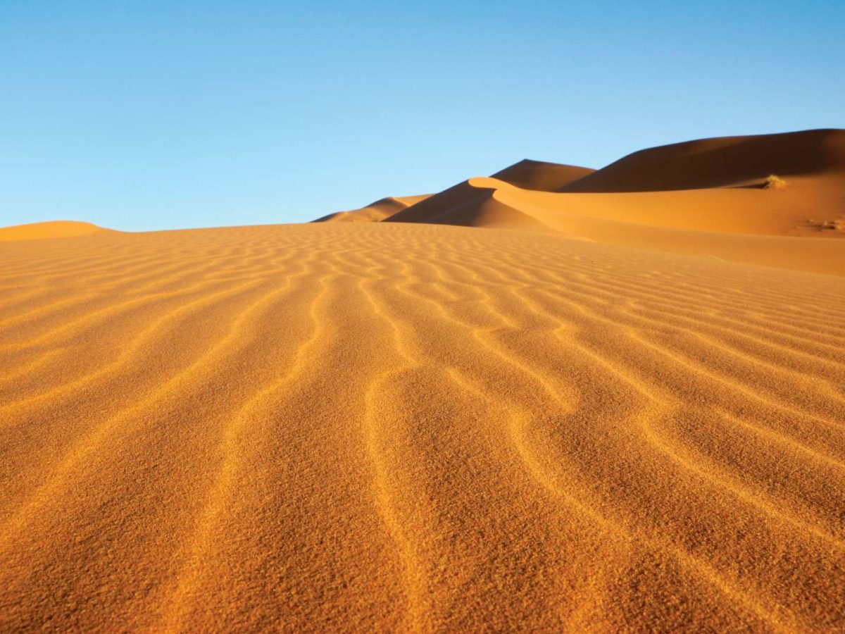 Danh từ “desert” có ý nghĩa là sa mạc