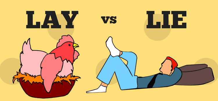 Cách phân biệt lie và lay