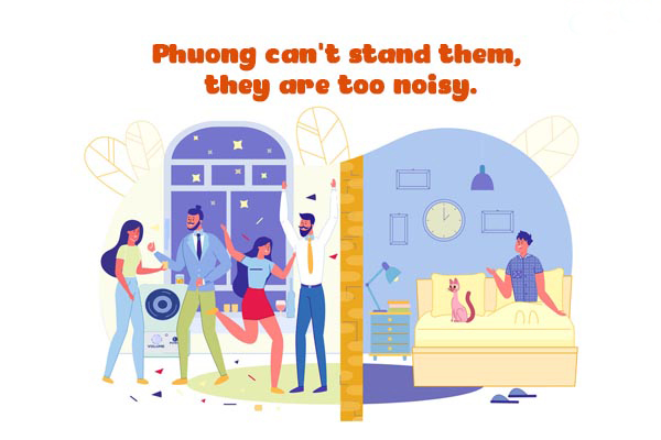 cấu trúc can't stand