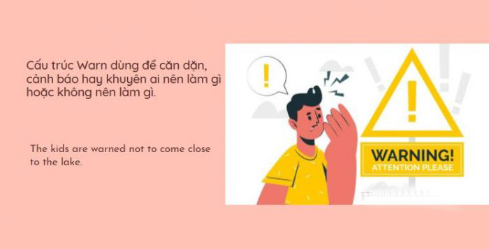 cấu trúc Warn trong tiếng Anh