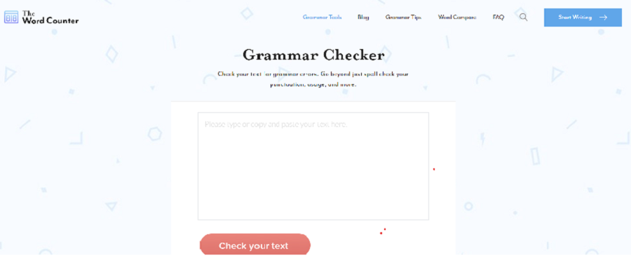 THE WORD COUNTER