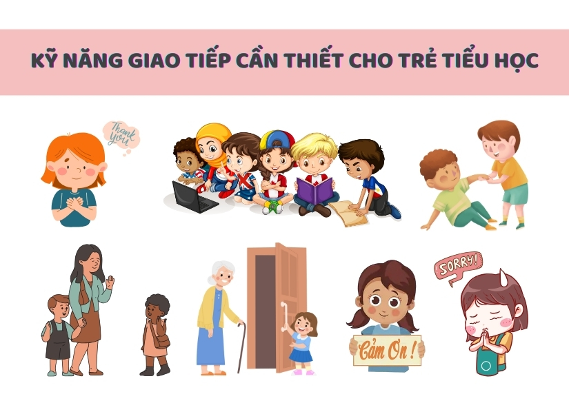 Những kỹ năng giao tiếp cần thiết cho trẻ tiểu học