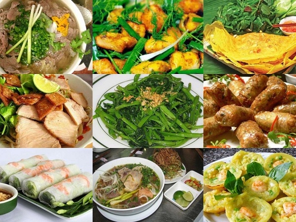 Từ vựng về các món ăn trong tiếng anh