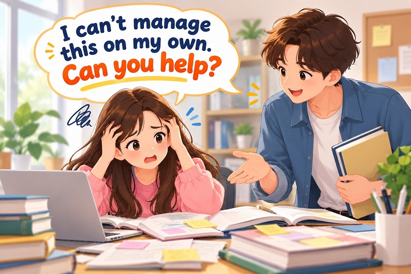 Cách diễn đạt khi thực sự cần sự trợ giúp