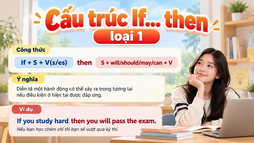 Cấu trúc If..then loại 1