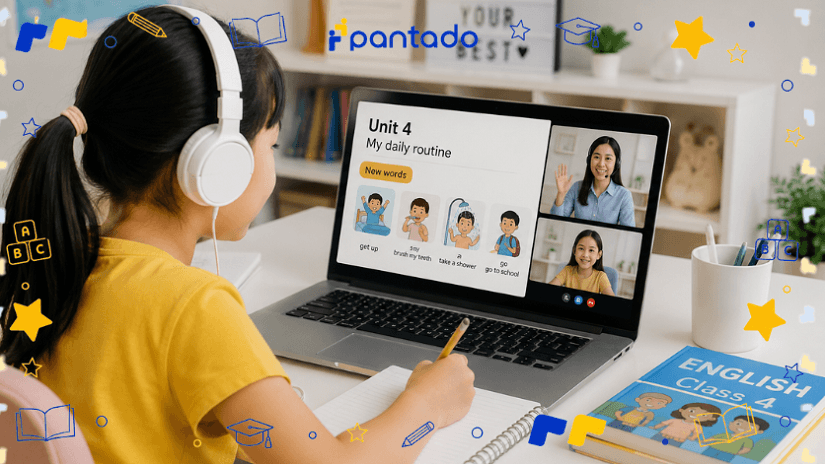 Học tiếng Anh online lớp 4 giúp trẻ giao tiếp nhiều hơn