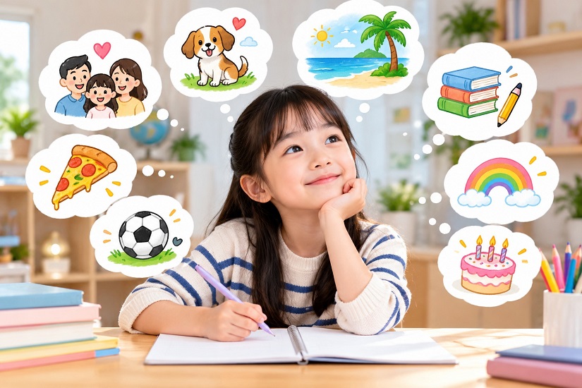 Lựa chọn chủ đề viết gần gũi với trẻ