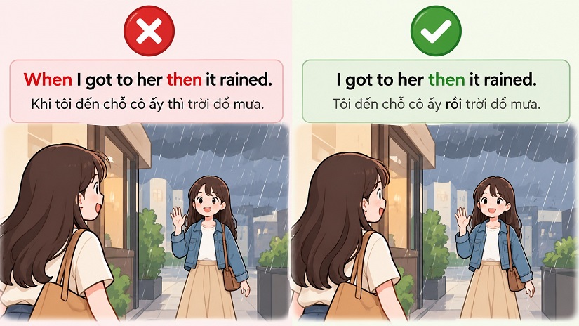 Sử dụng nhiều từ nối 2 mệnh đề