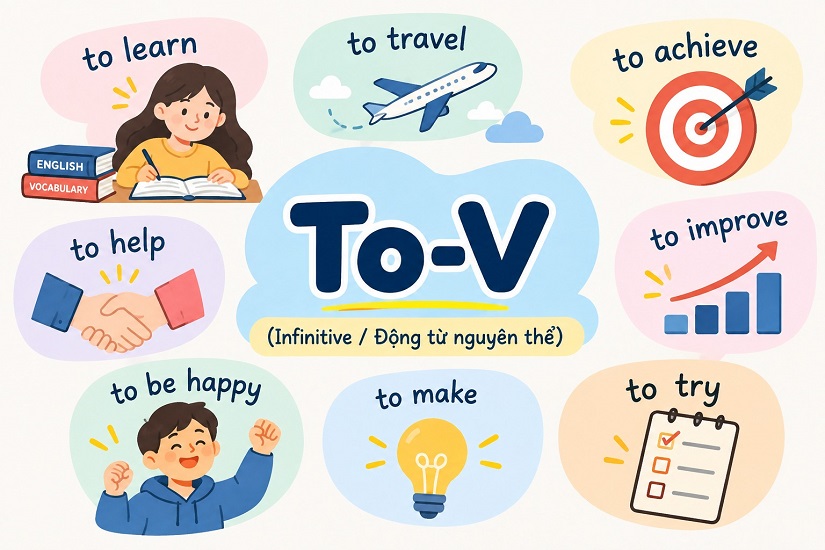 To-V trong tiếng Anh