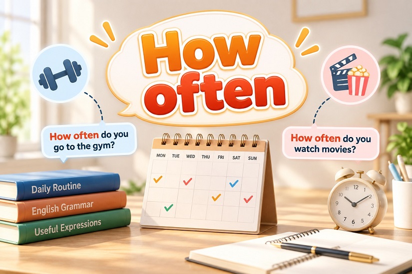 How often có nghĩa là bao lâu một lần 
