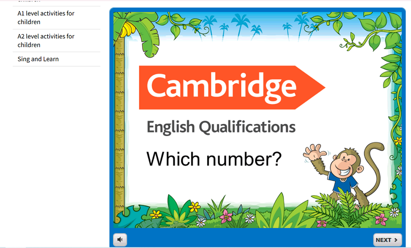 Website học tiếng Anh Cambridge English