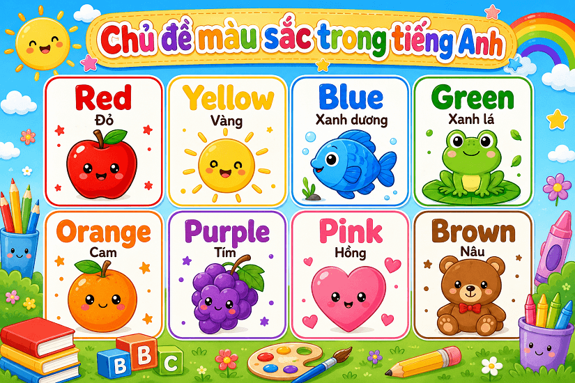 Chủ đề về màu sắc