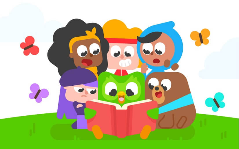 Duolingo Kids học tiếng Anh với hình ảnh sinh động
