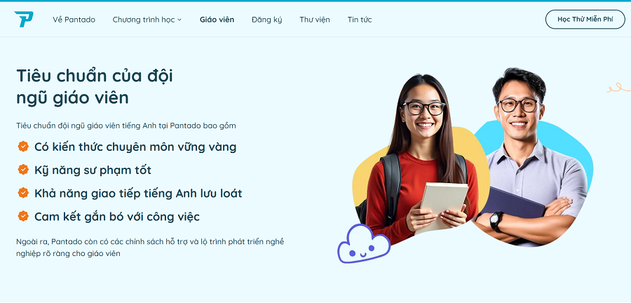 Tìm kiếm gia sư tiếng Anh lớp 6 chất lượng tại Pantado