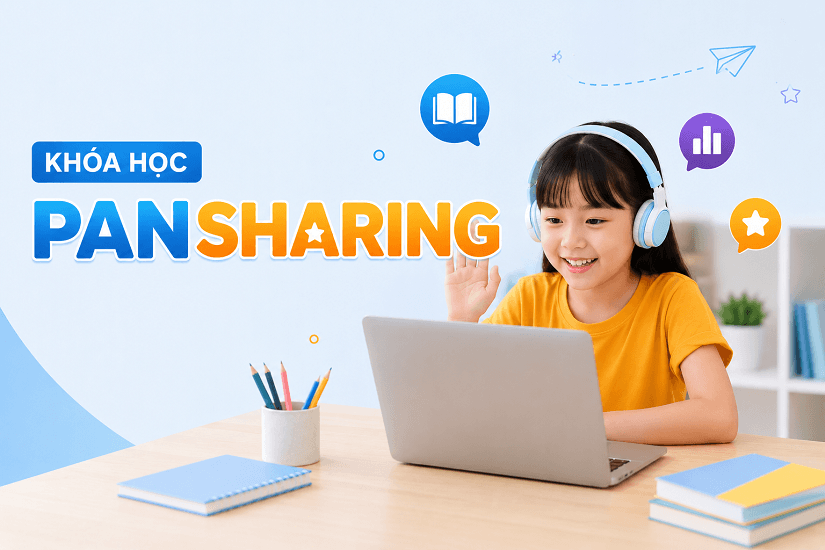 Khóa học PanSharing miễn phí tại Pantado cho trẻ lớp 1