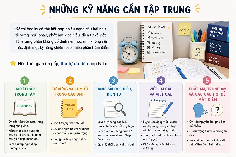 Những kỹ năng quan trọng cần tập trung