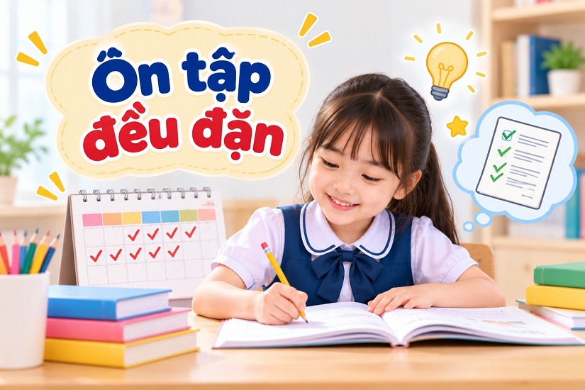 Thường xuyên ôn tập để củng cố kiến thức